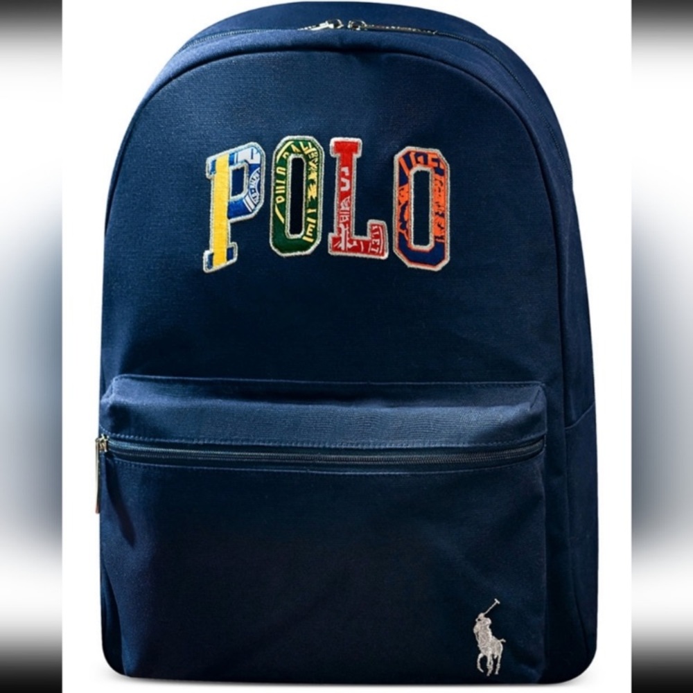 Ralph Lauren navy backpack NWOT - Picture 2 of 6